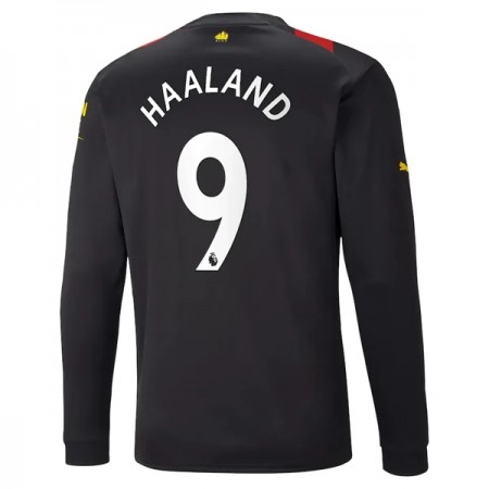 Manchester City Haaland 9 Matchtröjor Borta Fotbollströja 2022-2023 Långärmad Manchester City Haaland 9 Matchtröjor Borta Fotbollströja 2022-2023 Långärmad